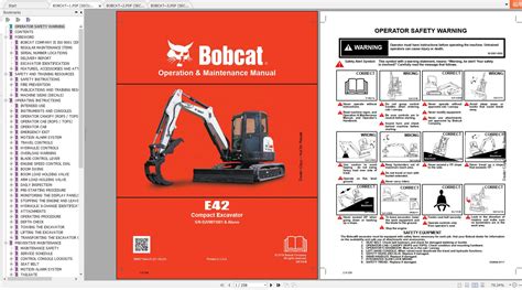 mini excavators maintenance guide